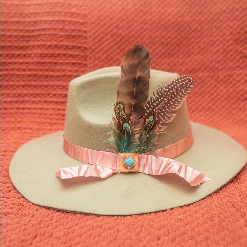 Western Feathered Hat